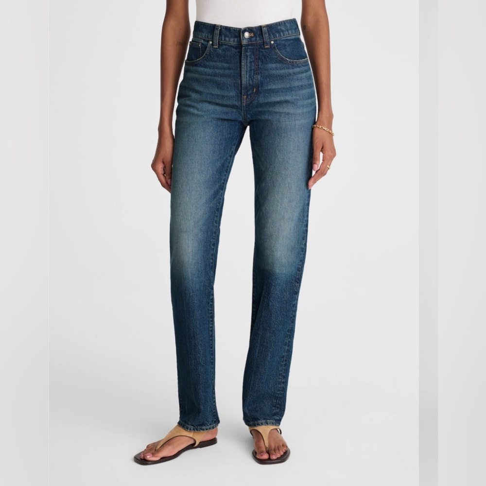 Brand New: Madewell Women's Straight Leg Jeans - Blue